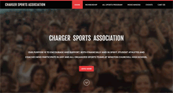 Desktop Screenshot of chargersports.org